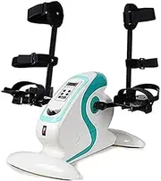Motorized Exercise Cycle Bike with Leg Protector Bracket, Electric Pedal Exerciser for The Handicapped & Disabled, Rehabilitation Trainer for The Elderly