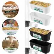2Pcs Chicken Feeder Hanging Chicken Feeders Goat Feeder Hanging Feed beCEB