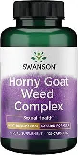 Swanson Horny Goat Weed Capsules - 120 Count