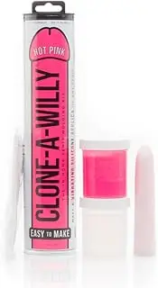 [Clone-A-Willy] Silicone Penis Casting Kit for DIY Dildo (Hot Pink)