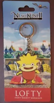 LOFTY KEYCHAIN FOB ~ NI NO KUNI II: REVENANT KINGDOM ~ PRE-ORDER PROMO BONUS NEW