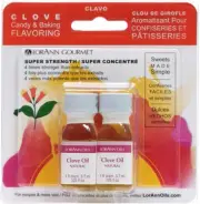 LorAnn Candy & Baking Flavoring .125oz 2/Pkg-Clove Oil