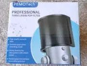 PEMOTech Professional Three Layers Acoustic Microphone (Mic) Pop Filter @c1