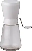 HIC Plain Edge Old Fashioned Onion Manual Food Chopper Nut Chopper Nut Chopper White