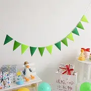 Party Decorations 12Pcs/Set Bunting Pennant Banners String Flags Garland for Wedding Birthday Party Decorations Baby Shower Home Decor Supplies (Color : A-4)