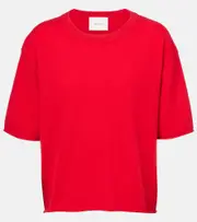 [Lisa Yang] Lisa Yang Cila cashmere T-shirt S-M red