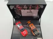 HOLDEN FORD V8 SUPERCARS 1/43 DISPLAY 2007 CHAMPIONSHIP TANDER WHINCUP