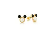 Couture Kingdom Disney Mickey Mouse Head Pearl Stud Earring Accessory 8mm Gold