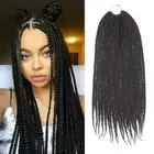 Crochet Hair Senegalese Twist Hair Synthetic Dreadlocks Ombre Braiding Hair