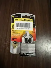 Master Lock 5SSKAD Stainless Steel Outdoor Padlock with Key, 1 Pack