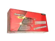 Snap on Tools NEW 112FDXMDPSH 24pc METRIC Xtra Shallow & Deep 6-point Socket Set