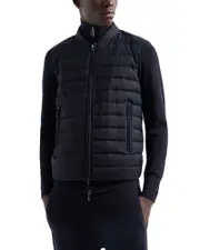Emporio Armani Quilted Jacket with Removable Bib