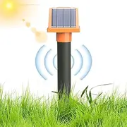Snake Repeller Solar Power - 6 Modes Solar-Powered, Intelligent Repeller - Automatic Lighting Repeller for Lawn and Yard