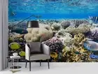3D Underwater Coral Wallpaper Wall Mural Removable Self-adhesive 195