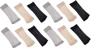 [GLSTOY] Funny Socks for Women 30 Pairs Ankle Socks Elastic Fit Breathable Nylon Stockings Grey Light Assortment