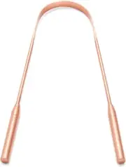 Gaia Guy 100% Pure Copper Tongue Scraper - Plastic-Free - Pure Tongue Cleanin...