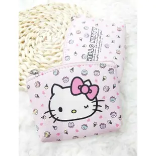 【小禮堂】三麗鷗 Hello Kitty 零錢包 - 大臉款(平輸品)