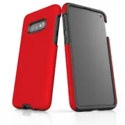 For Samsung Galaxy S10e Case, Armour Tough Protective Cover, Red