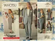 Vogue Sewing Pattern 1087 TAMOTSU Sz 14-16-18 Unused,Uncut & FF