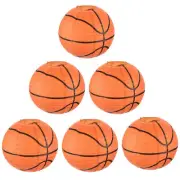 6Pcs 12in Basketball Paper Lantern, Orange Black