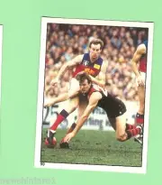 1984 ESSENDON BOMBERS SCANLENS VFL STICKER #99 PAUL WESTON