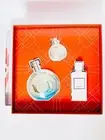 HERMÈS Eau des Merveilles Bleue 3 Pc Gift Set 1.6 EDT + .25 oz+ 1.35 oz B/Lotion