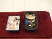 MZ BERGER Classic Disney 'Mickey Mouse Gold Pocket Watch With Gift Box