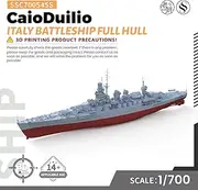MRY-SFW YYC700545S 1/700 Military Model Kit Italy CaioDuilio Battleship Full Hull