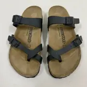 Birkenstock New with Box Mayari Black Birko-Flor Narrow Width - Select Size