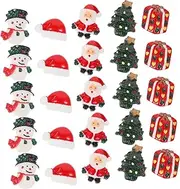 25pcs DIY Phone Case Decor Materials Hairpin Handmade Materials Xmas Supplies