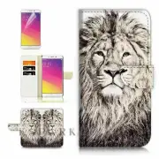 Lion TPU Phone Wallet Case Cover For Oppo Find X3 Neo - 31186