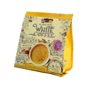 525g X 4 PACKS ALI MUTHU & AH HOCK 3-in-1 Less Sugar Instant Premix White Coffee