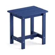 Outdoor Side Table, HDPS Small Outdoor Table, Adirondack Side 16.1 in 1 Navy