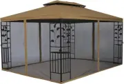 Mimosa Cairo Gazebo 3 x 4m Genuine Replacement MOSQUITO NET ONLY - 4 Pack