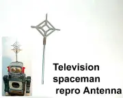 TELEVISION SPACEMAN REPRODUCTION ANTENNA