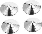 Parliky 4Pcs Flag Base Stand for Practical Flagpole Display Durable Round Holder with Stable Design for Use Easy to Install Fits Various Flag Poles