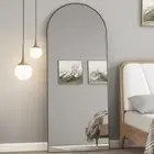 CASSILANDO Full Length Mirror Floor Mirror Arched Mirror 165x60cm
