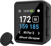 Shot Scope H4 GPS Handheld with Shot Tracking - F/M/B Green and Hazard Distances - 36,000+ pre-Loaded Courses - 100+ Statistics Including Strokes Gained - No subscriptions