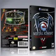 GameCube Replacement Case - NO GAME - Mortal Kombat - Deadly Alliance