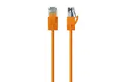 Cruxtec Ultra-Thin CAT6A U/UTP Ethernet Cable - Orange 0.3m (RF6A-003-OR)