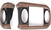 6 Colors ABS Car Center Console Air Outlet Side Frame Sticker Car Accessories for Tacoma 2016-2020 Trim Interior (Color : Brown)