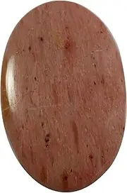 [Goyal Exports] Pink Tulip Quartz Oval Cabochon Natural Loose Gemstone 50cts QG34, Loose Gemstone, Pink Tulip Quartz