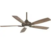 Minka Aire Dyno 52" Ceiling Fan with LED Light and Remote, Heirloom Bronze