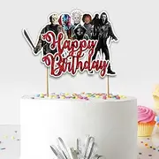 Killer Happy Birthday Cake Topper