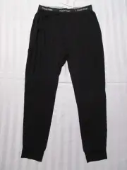 CALVIN KLEIN Men's Ultra-Soft Modern Black Modal Lounge Jogger Sleep Pant NM2235