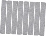 KALLORY 8pcs Self-Adhesive Felt Bulletin Board Strips Pushpins for Memos Photos Notes Easy Installation and Wall-Friendly Design for Home Office Classroom
