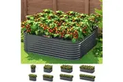 Green Fingers Garden Bed 9 In 1 Modular Planter Box 56CM height