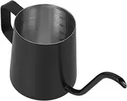 Stainless Steel Hand Brewing Kettle for Drip Coffee Milk Tea Black Gooseneck Pot