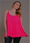 Plus Size Top 1X-5X SWAK Pretty Cami USA MADE Rayon Spandex Many Colors NEW