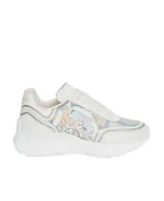holographic-effect low-top sneakers 35,37.5,36,38.5,37,38,36.5 White